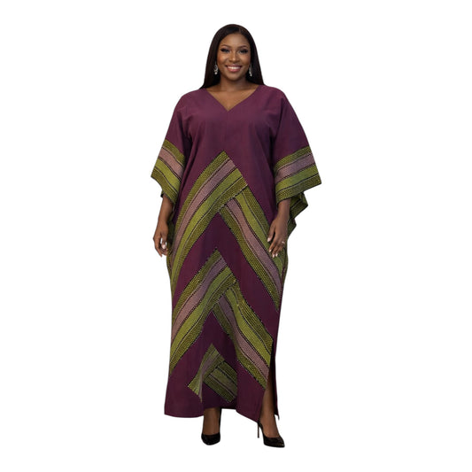 CRZ 60 Inches Aso Oke Dress