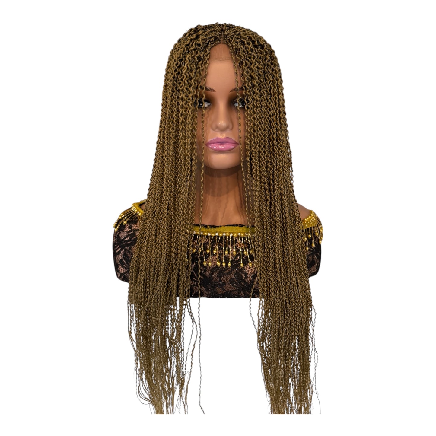 HB Luxury Water Wave Micro Braid With Front Lace