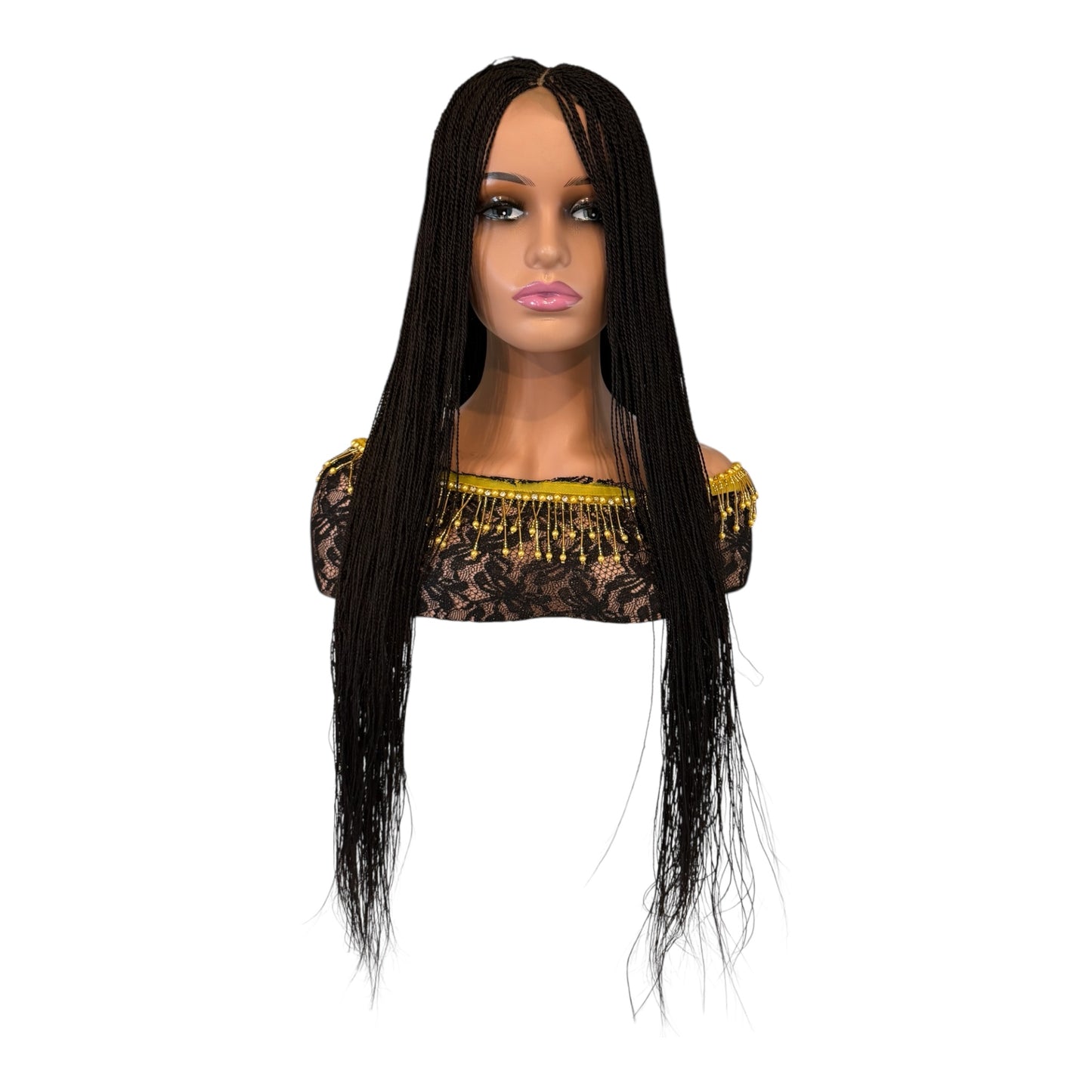 HB Luxury Micro Twisted Braid With With Front Lace