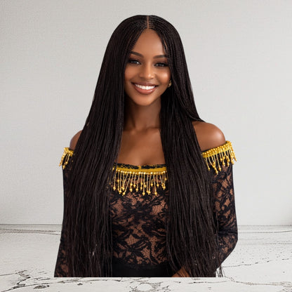 HB Luxury Micro Twisted Braid With With Front Lace