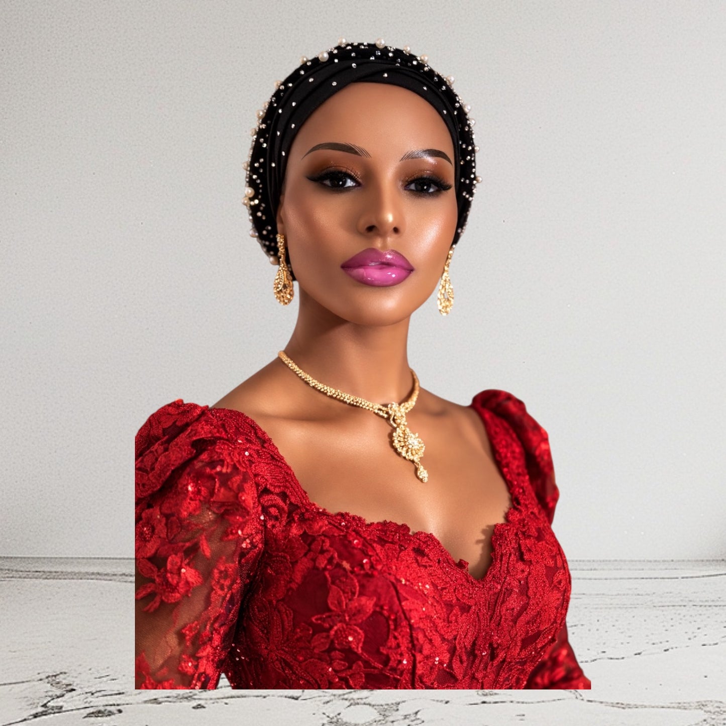 CRZ Zeemah Pro Beaded Turban