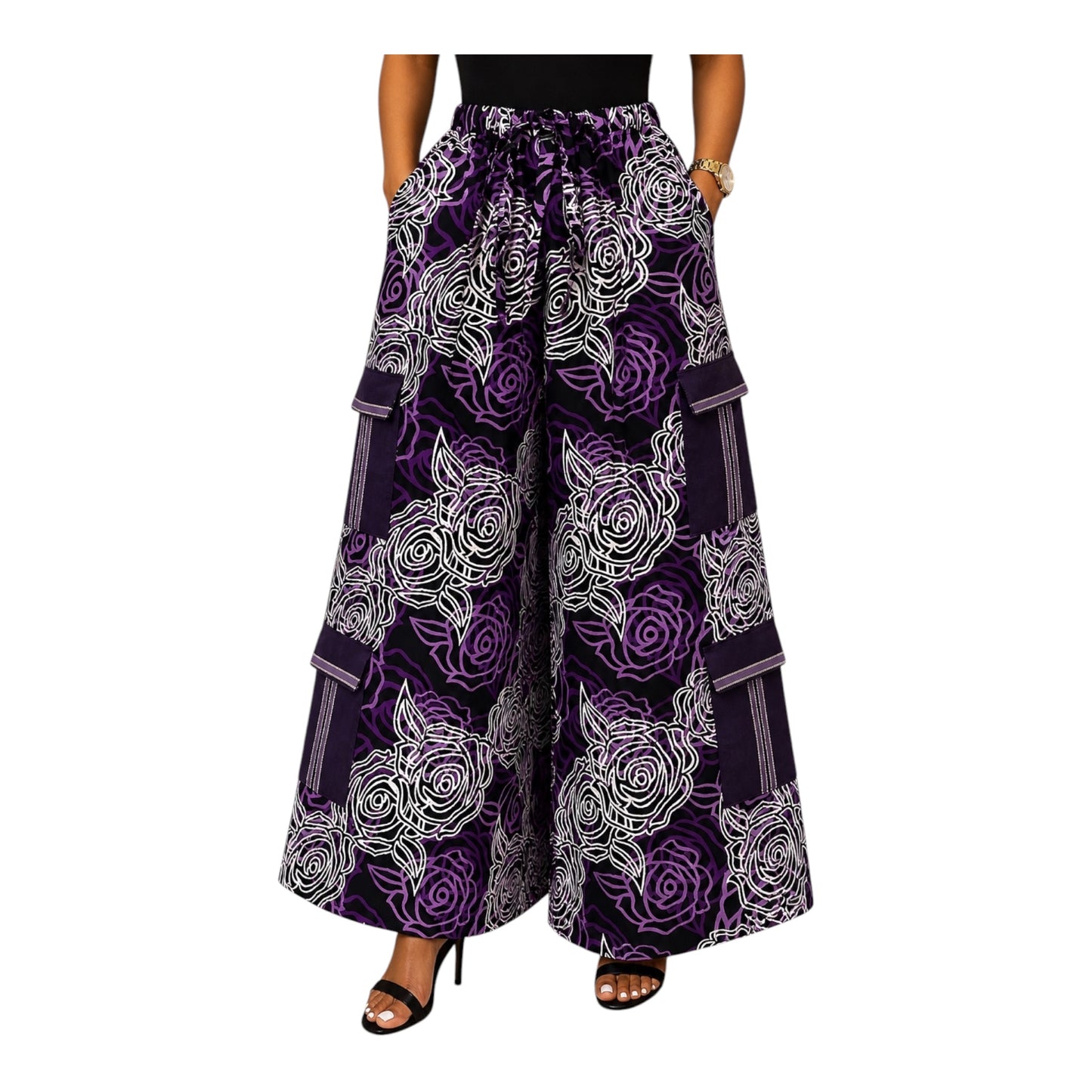Palazzo Trouser With Double Side Cargo Pocket