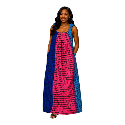 CRZ Strap Sleeve Long Gown