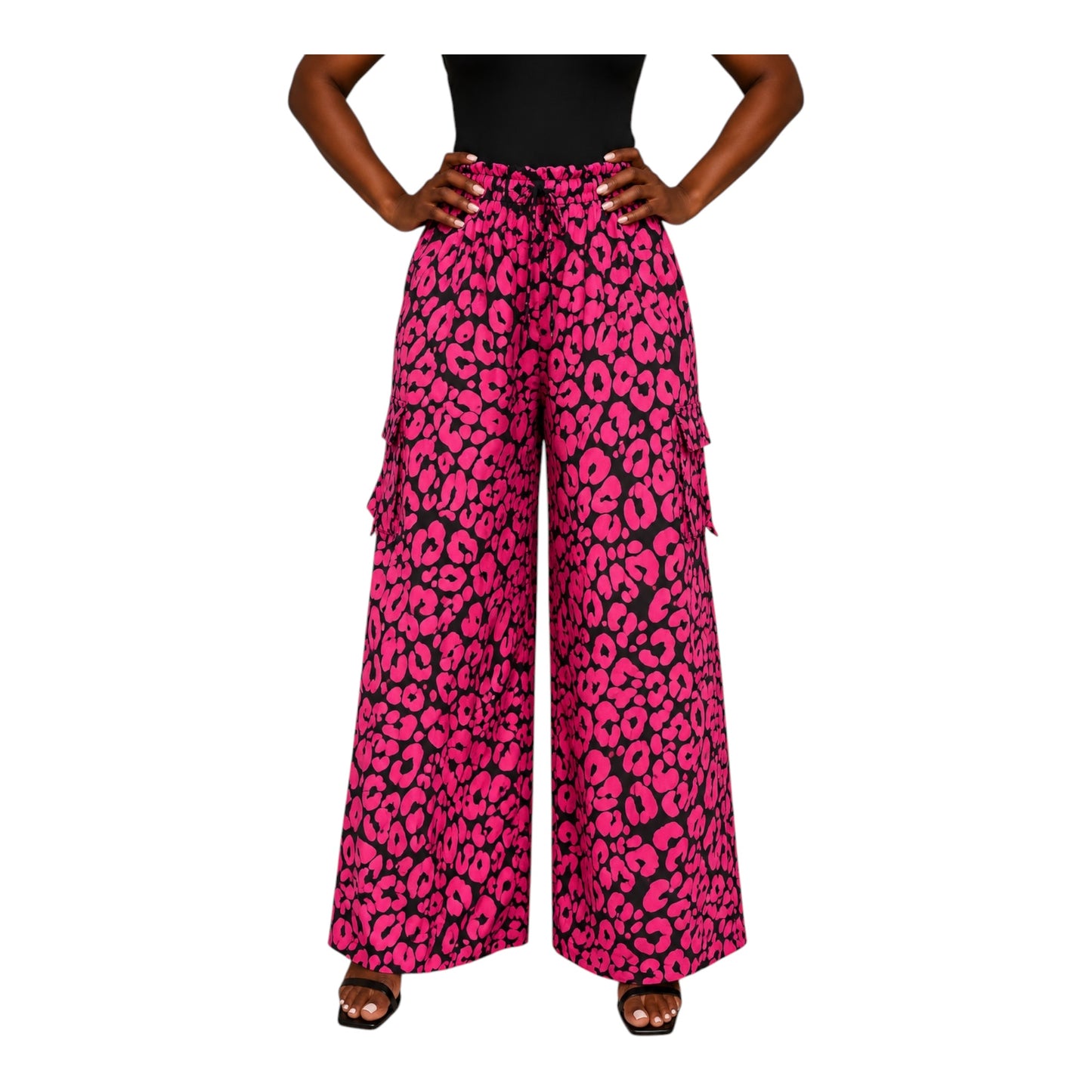 CRZ Ankara Palazzo Trouser With Cargo Pockets