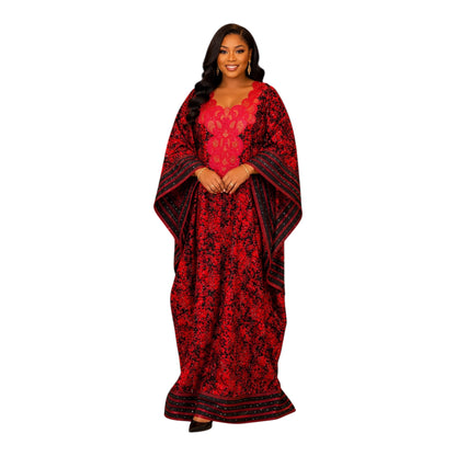 Crescenza Elegant Ankara and Aso Oke Designed Bubu