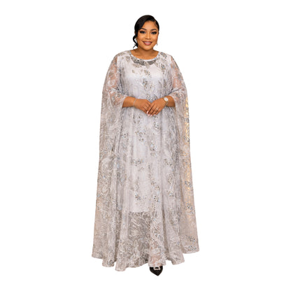 CRZ Elegant Cord Lack Dress
