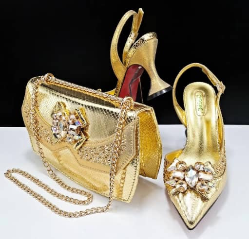 Special Occassion Shoe and Bag Set